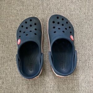 Navy Crocband Crocs Size 10C toddler